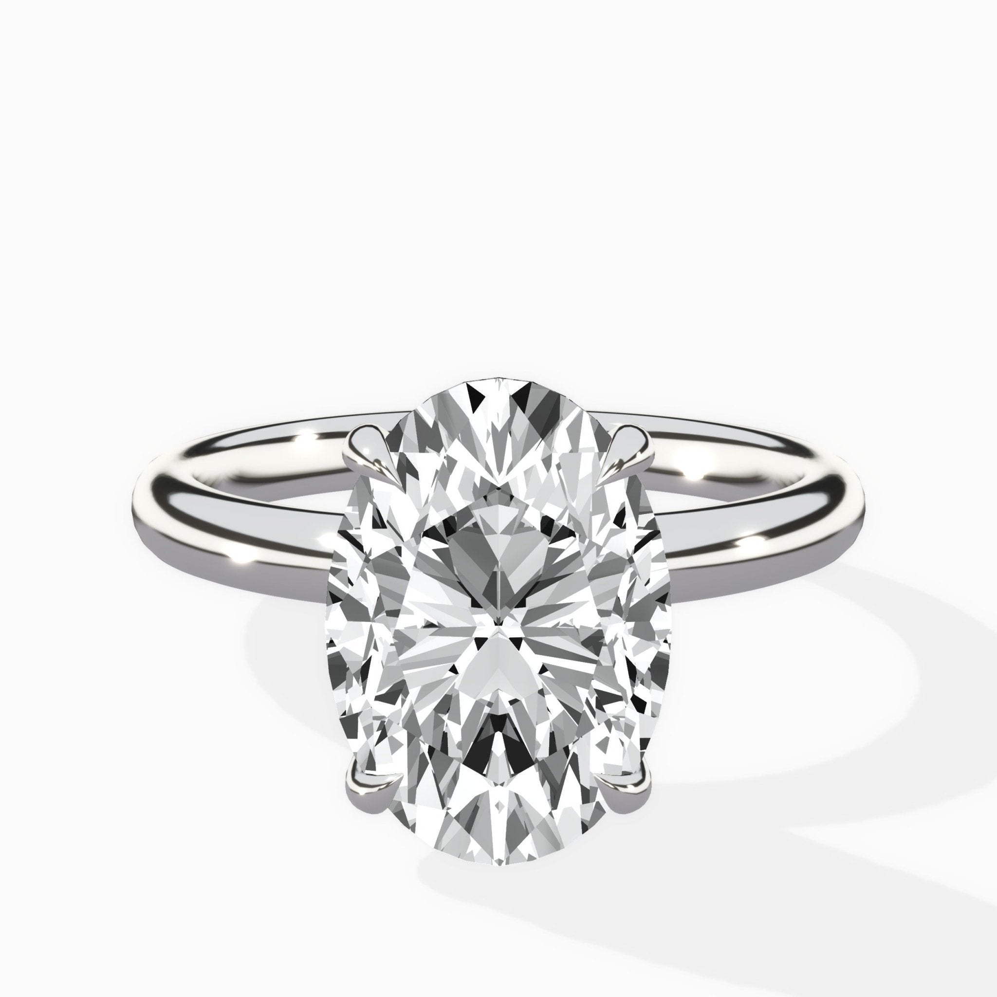 the royal flush Engagement Ring - The Better Diamonds