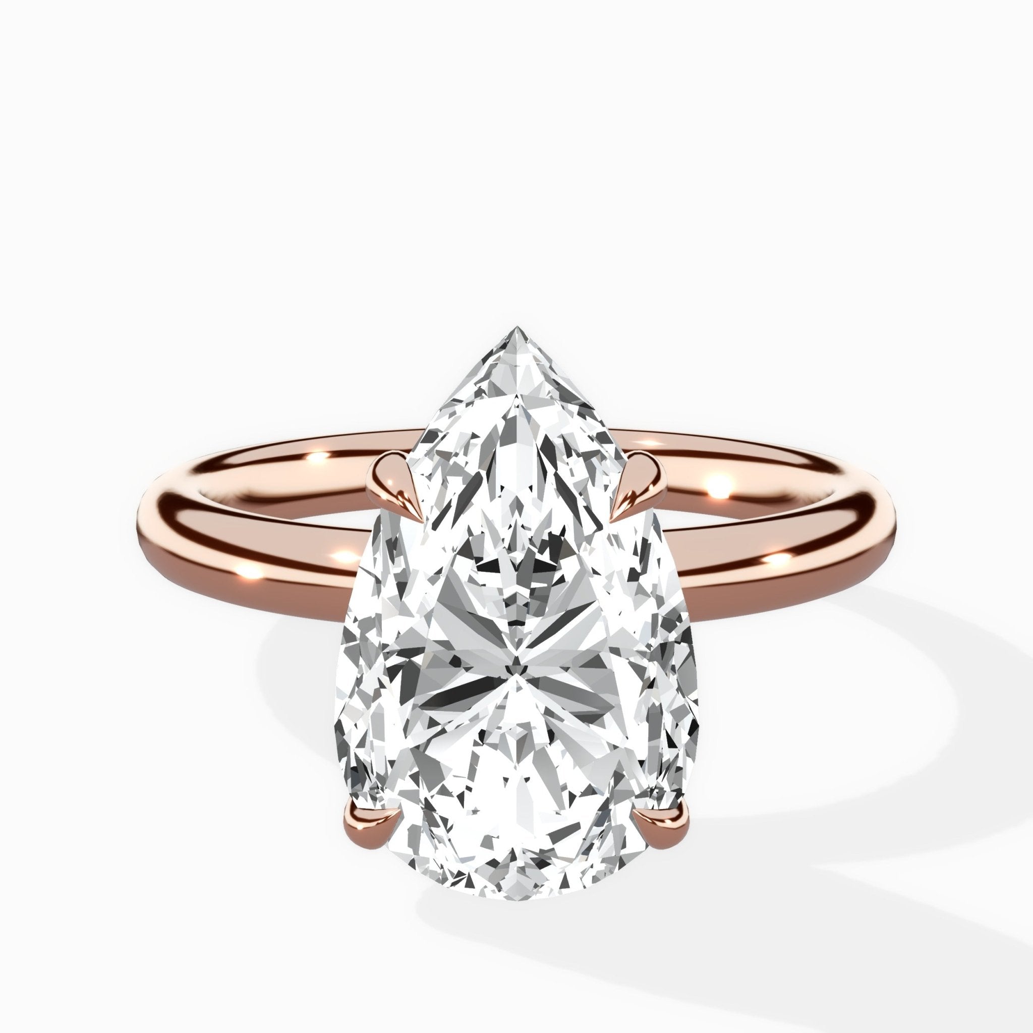 the royal flush Engagement Ring - The Better Diamonds