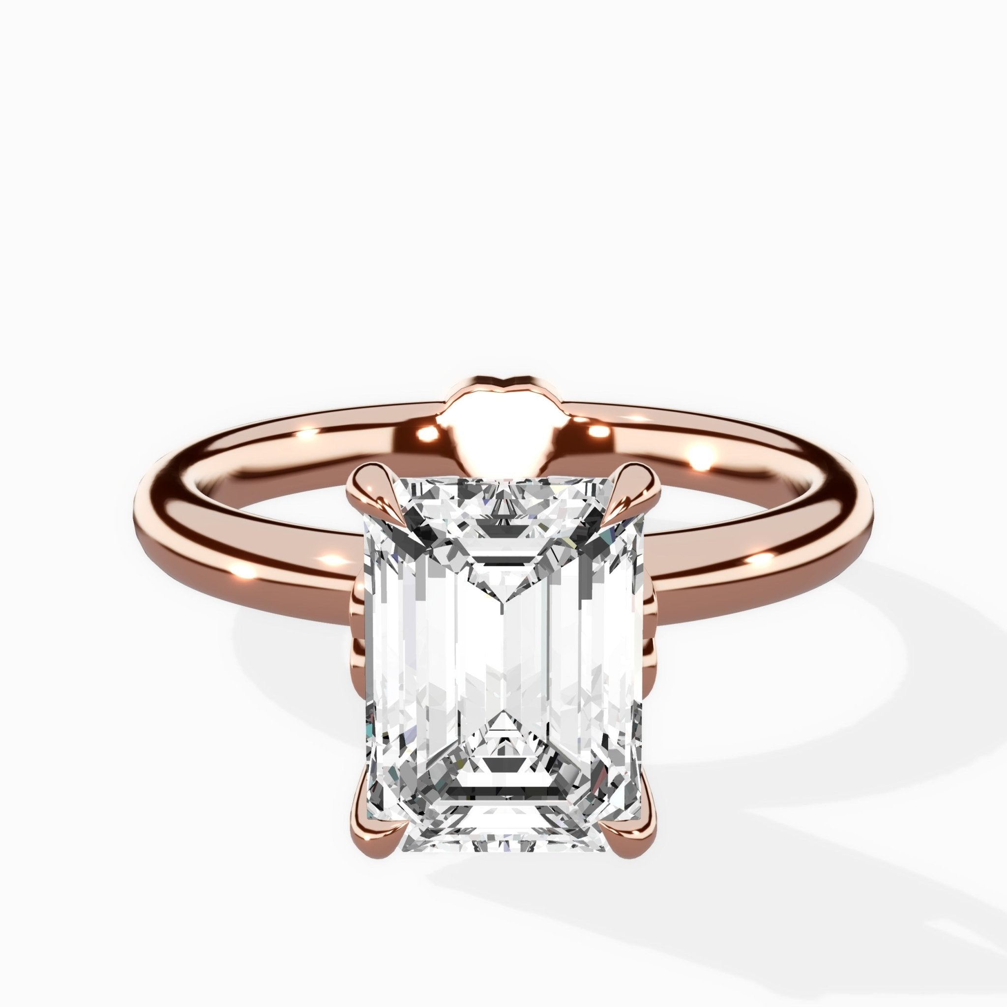 the royal flush Engagement Ring - The Better Diamonds