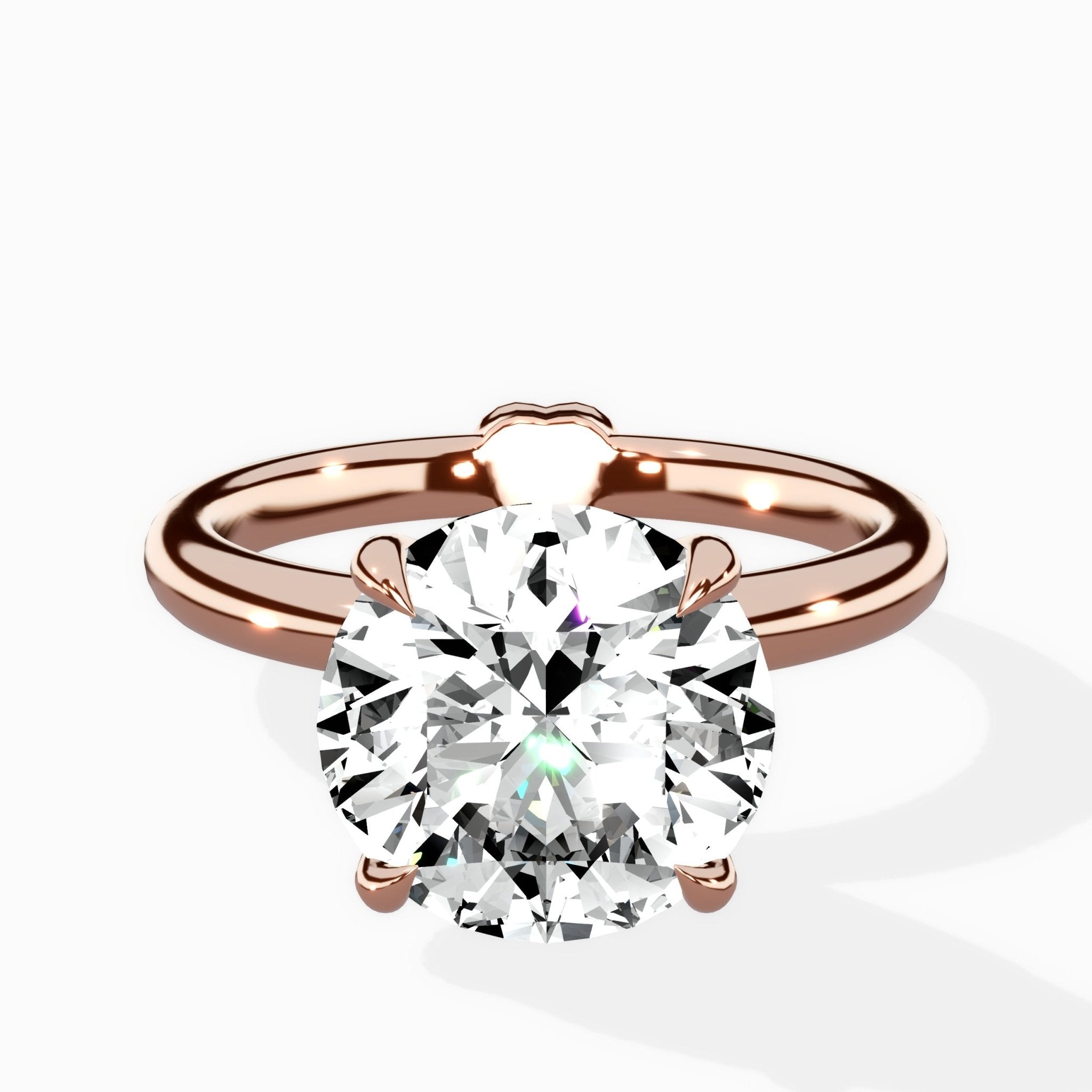 the royal flush Engagement Ring - The Better Diamonds
