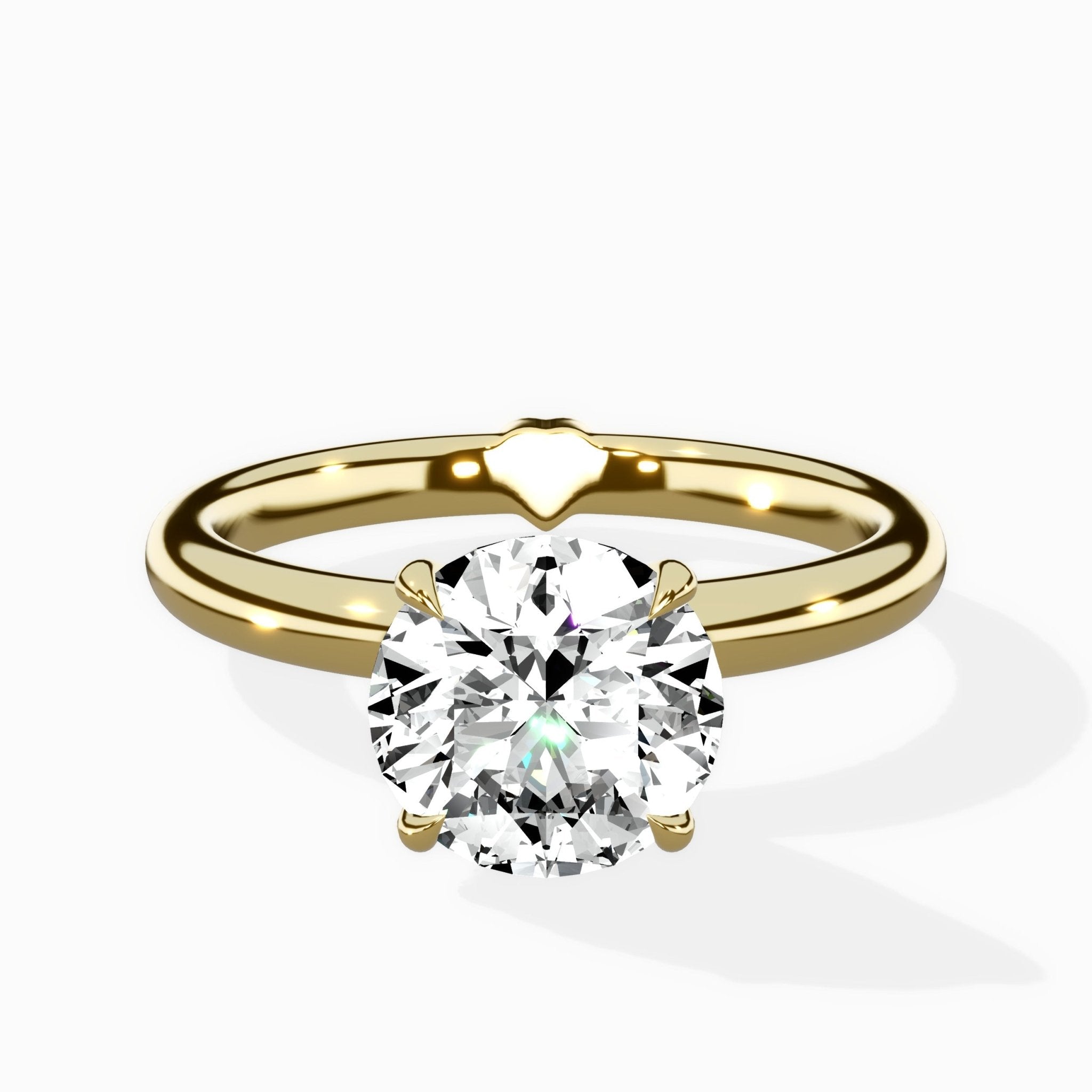 the royal flush Engagement Ring - The Better Diamonds