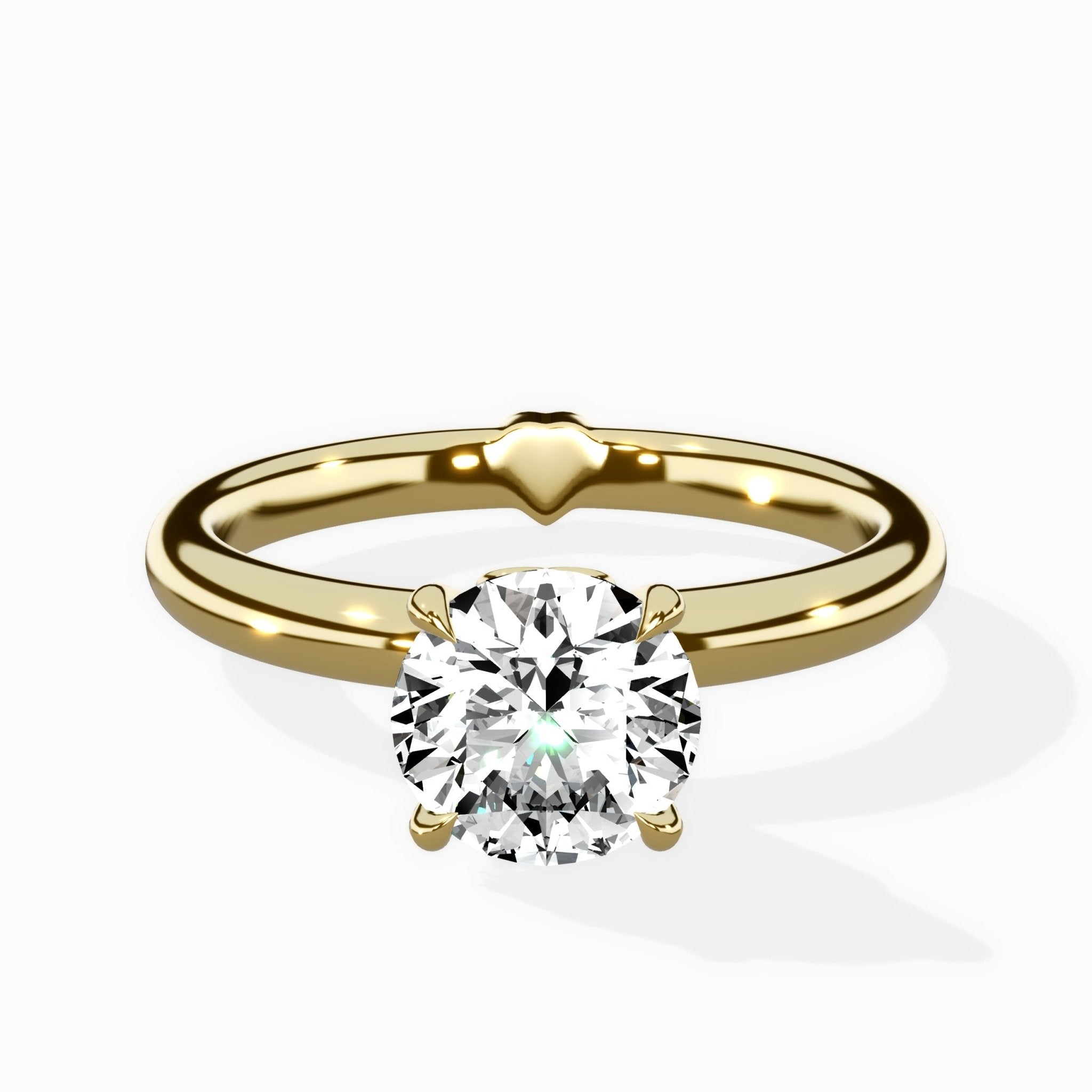 the royal flush Engagement Ring - The Better Diamonds