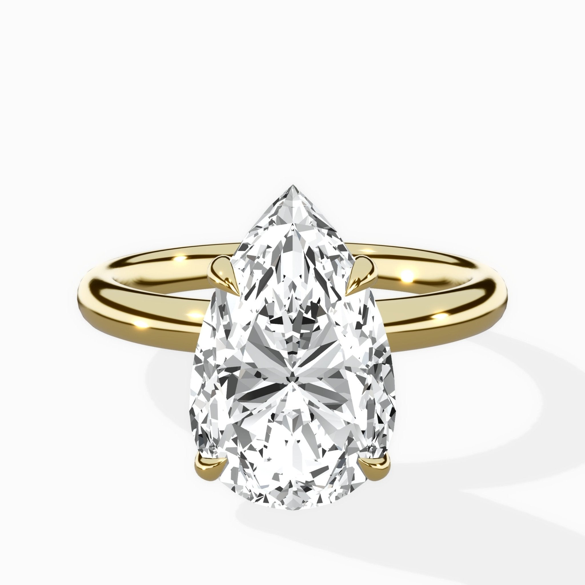 the royal flush Engagement Ring - The Better Diamonds