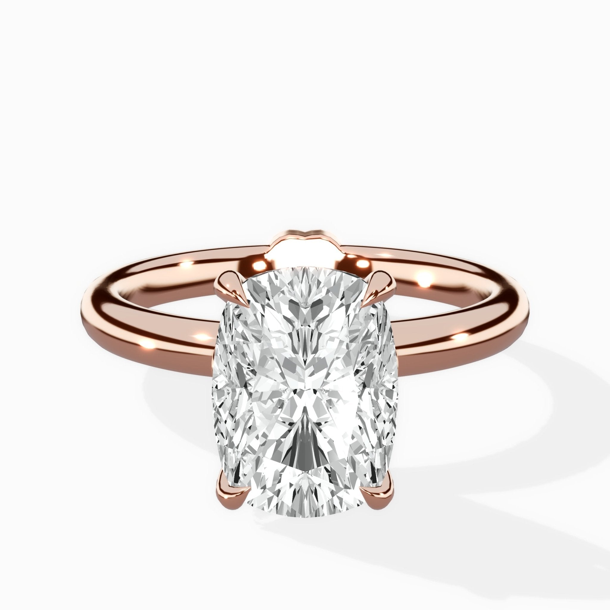 the royal flush Engagement Ring - The Better Diamonds