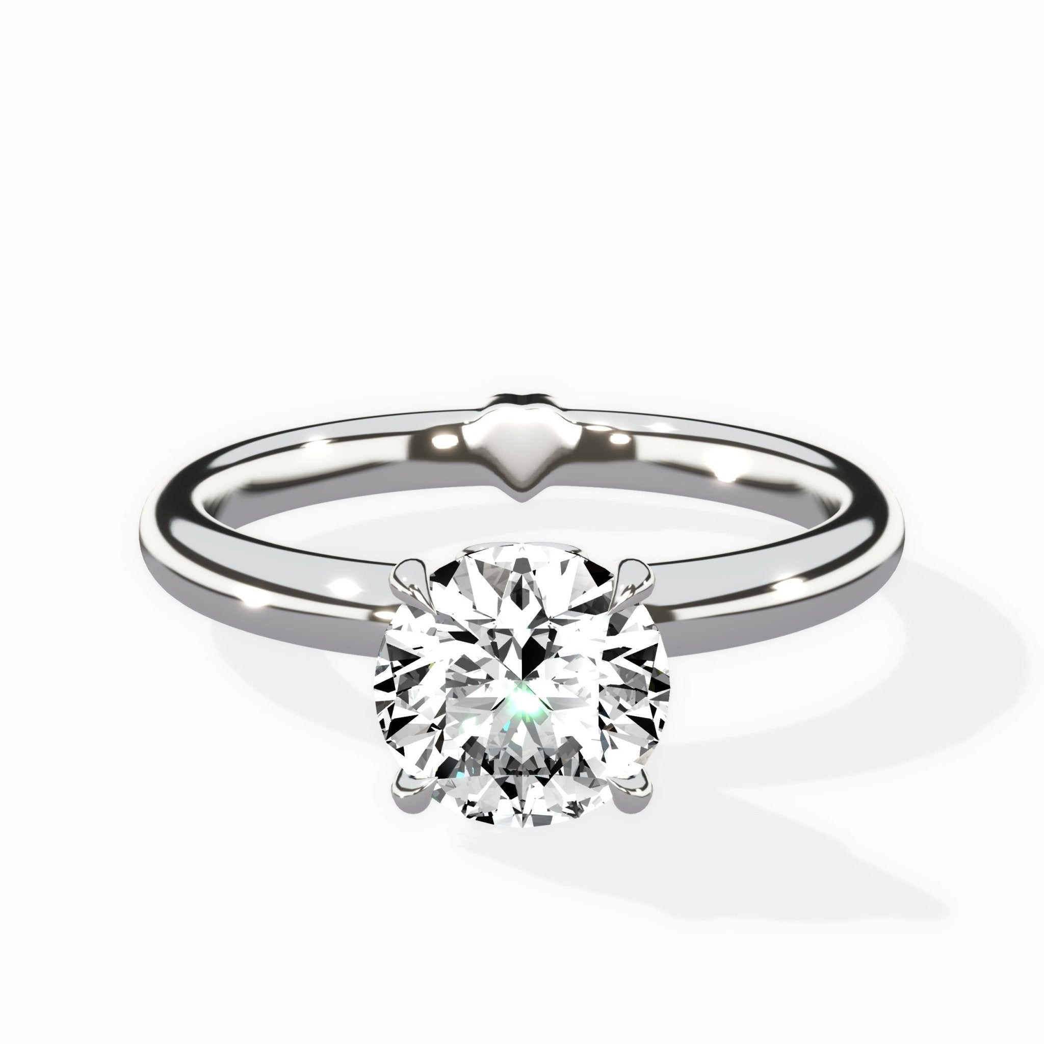 the royal flush Engagement Ring - The Better Diamonds