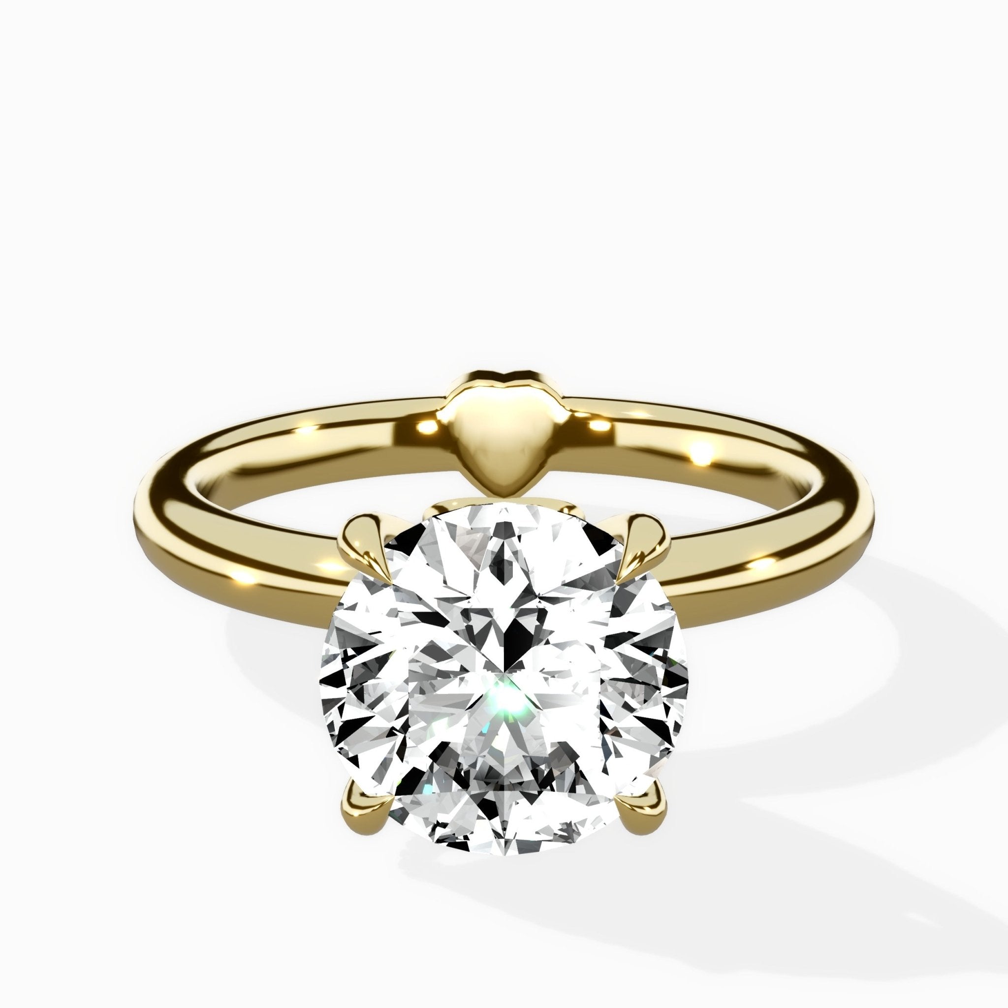 the royal flush Engagement Ring - The Better Diamonds