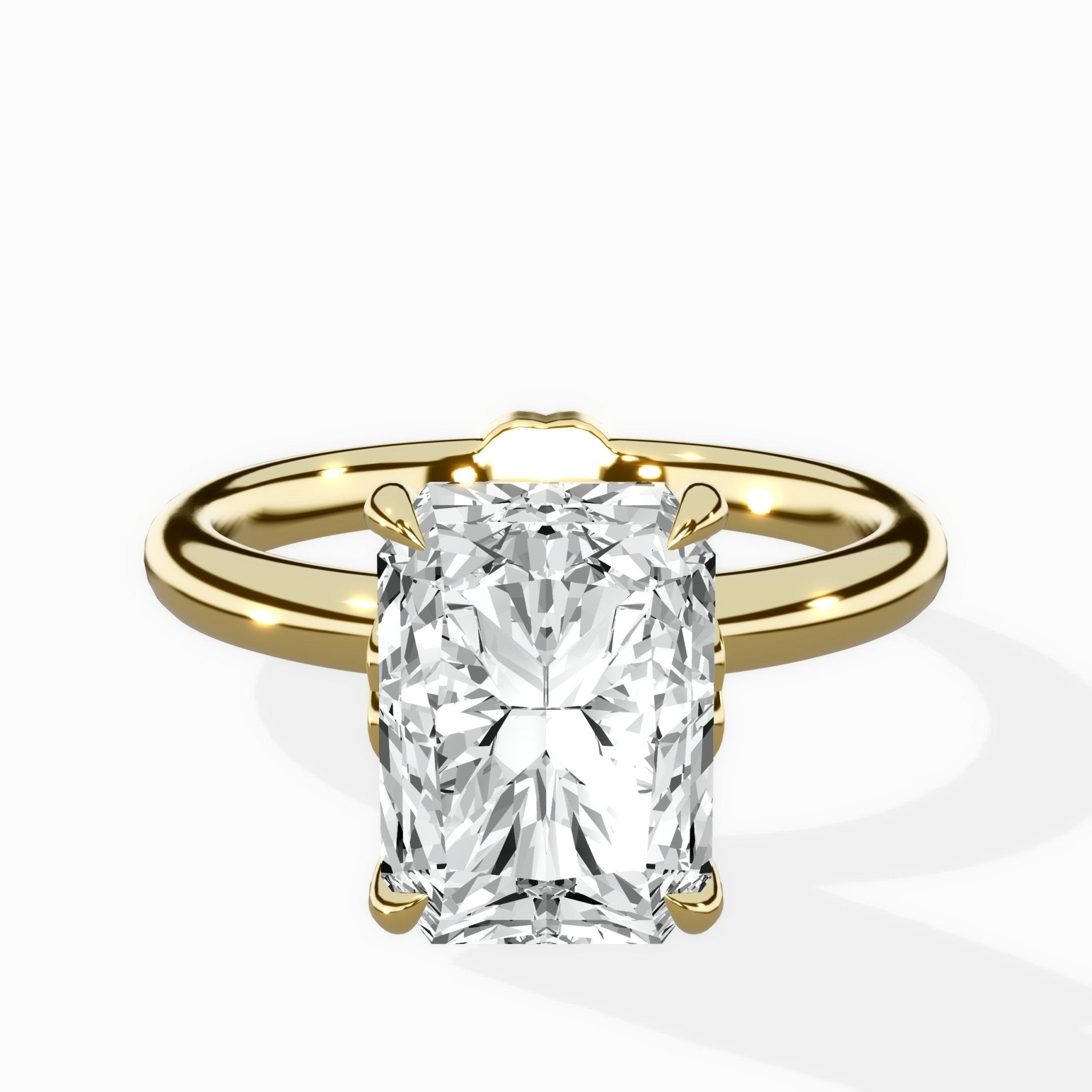 the royal flush Engagement Ring - The Better Diamonds