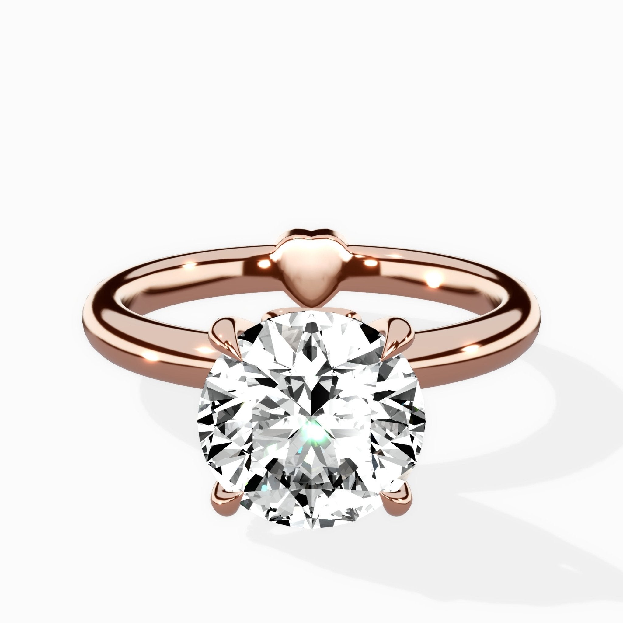 the royal flush Engagement Ring - The Better Diamonds