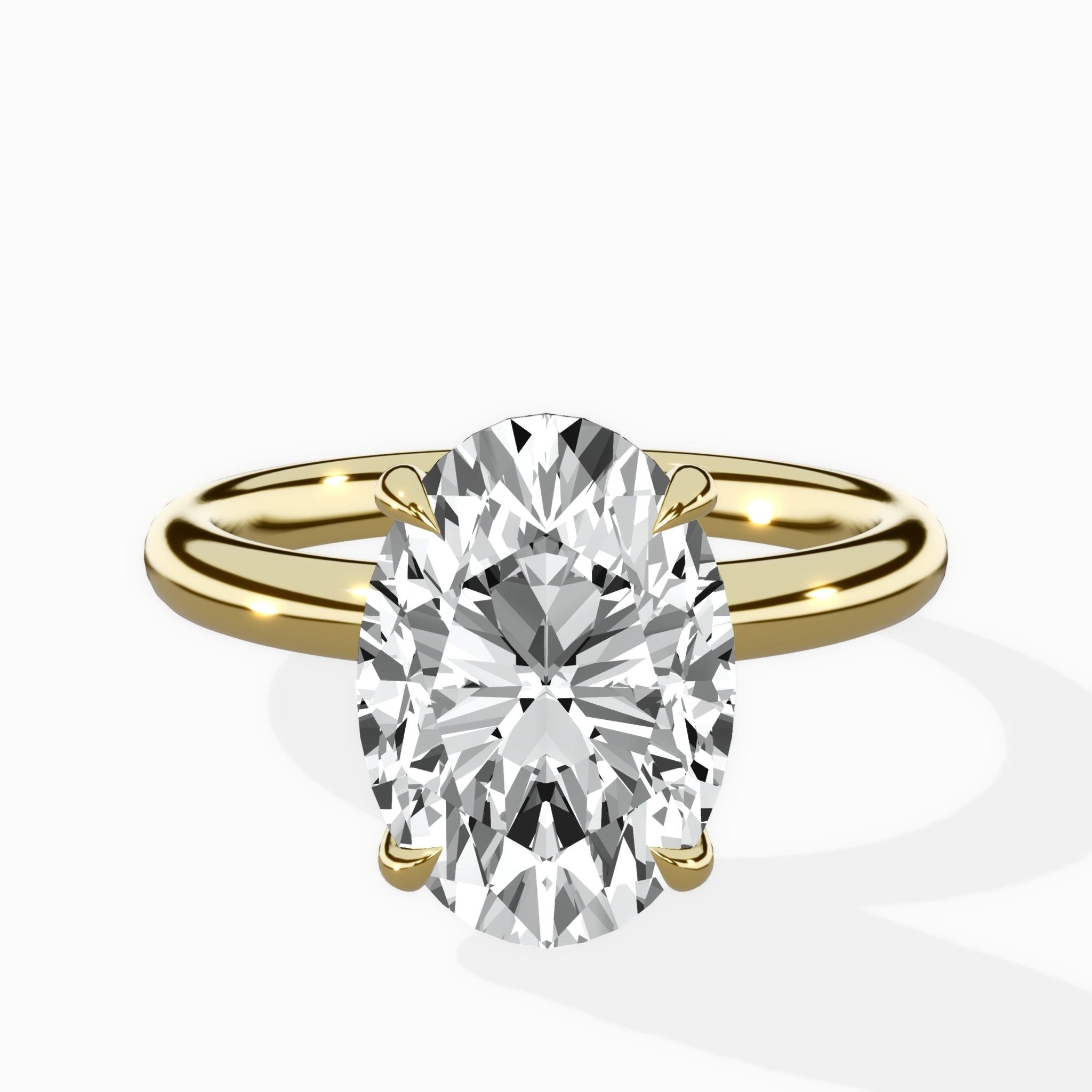 the royal flush Engagement Ring - The Better Diamonds