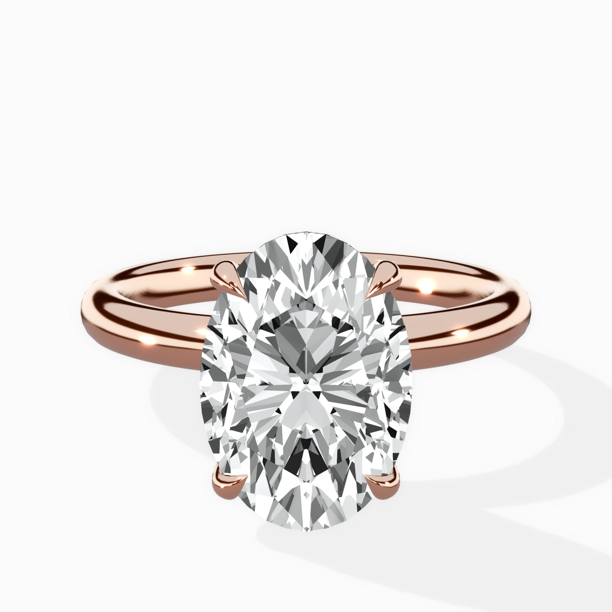 the royal flush Engagement Ring - The Better Diamonds