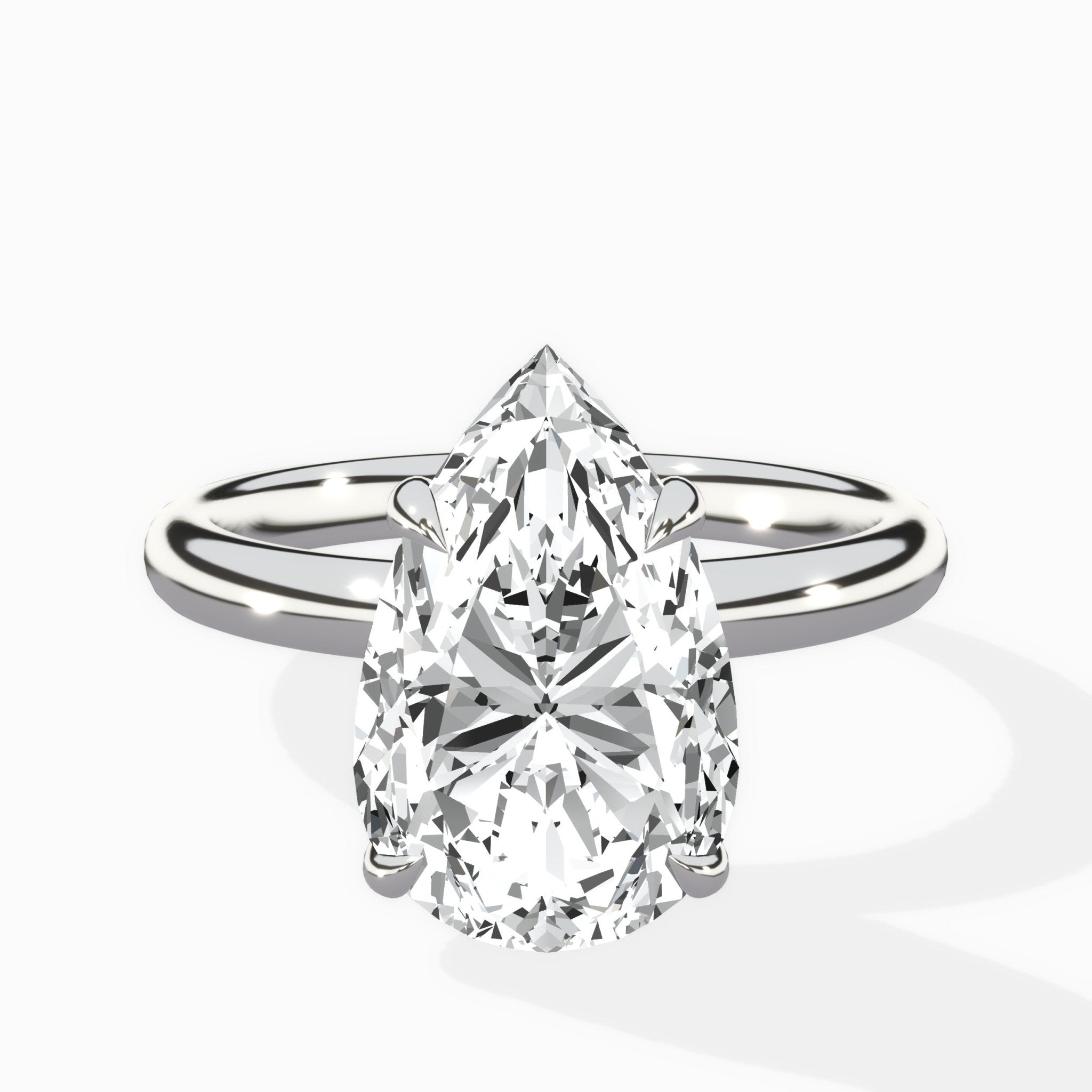 the royal flush Engagement Ring - The Better Diamonds