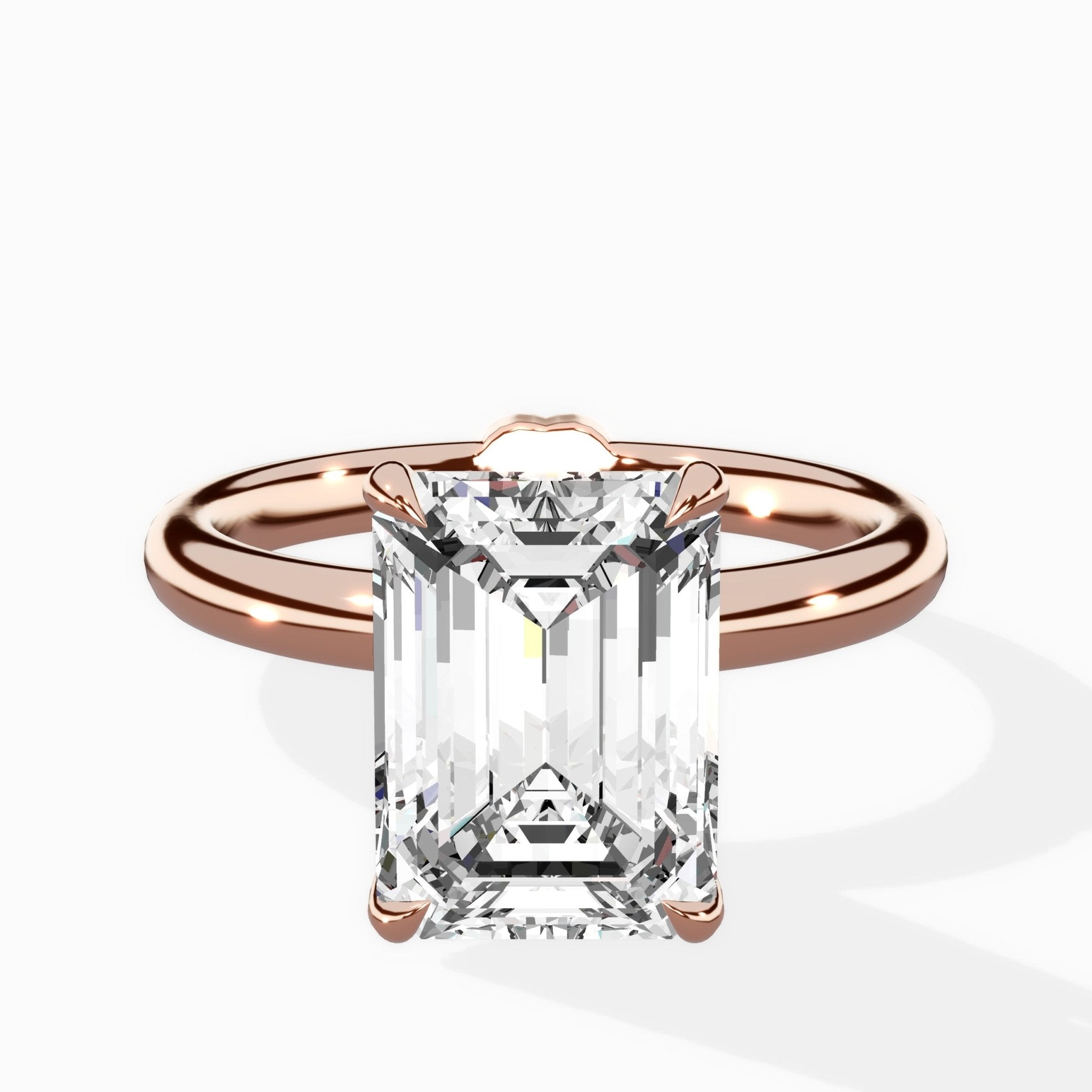 the royal flush Engagement Ring - The Better Diamonds
