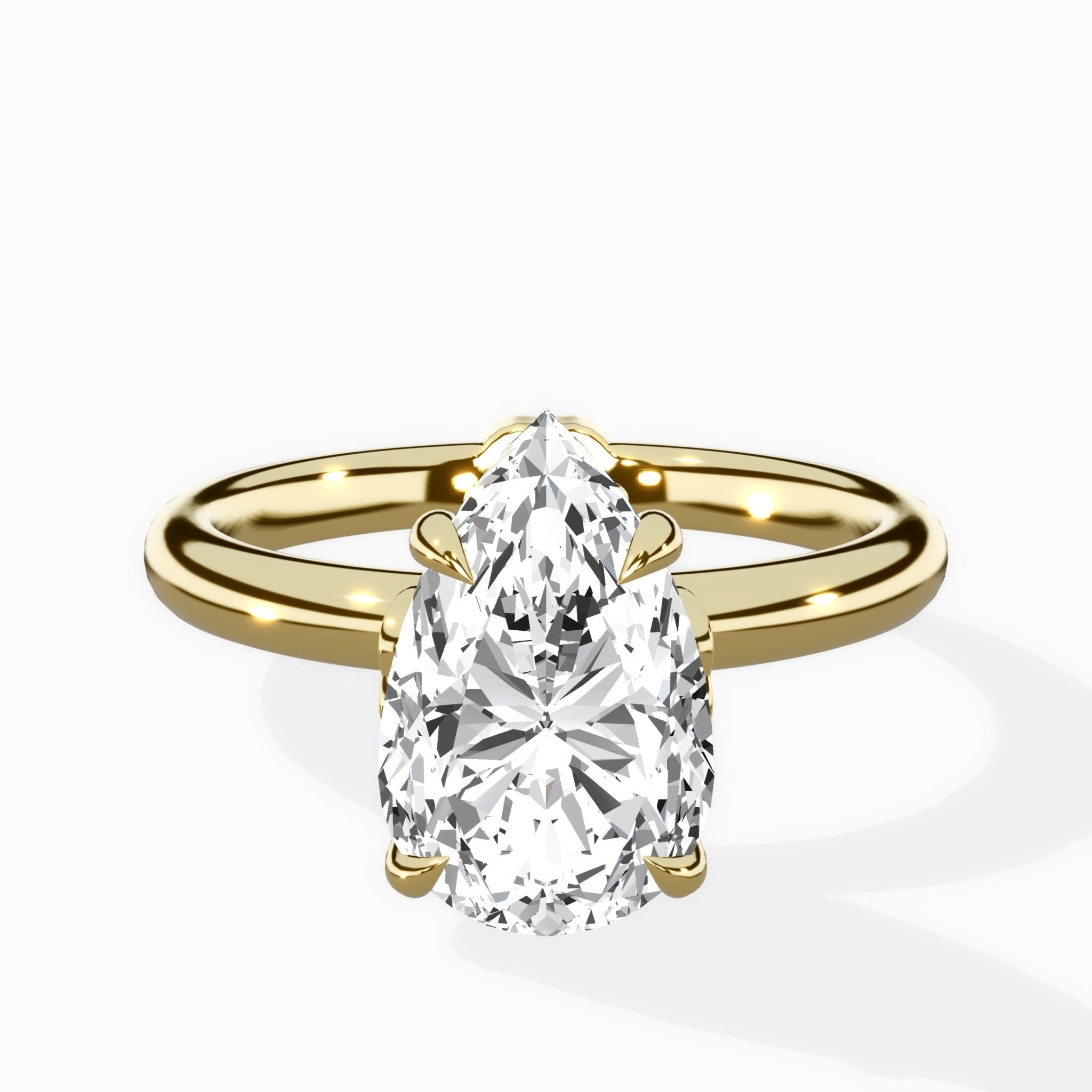 the royal flush Engagement Ring - The Better Diamonds