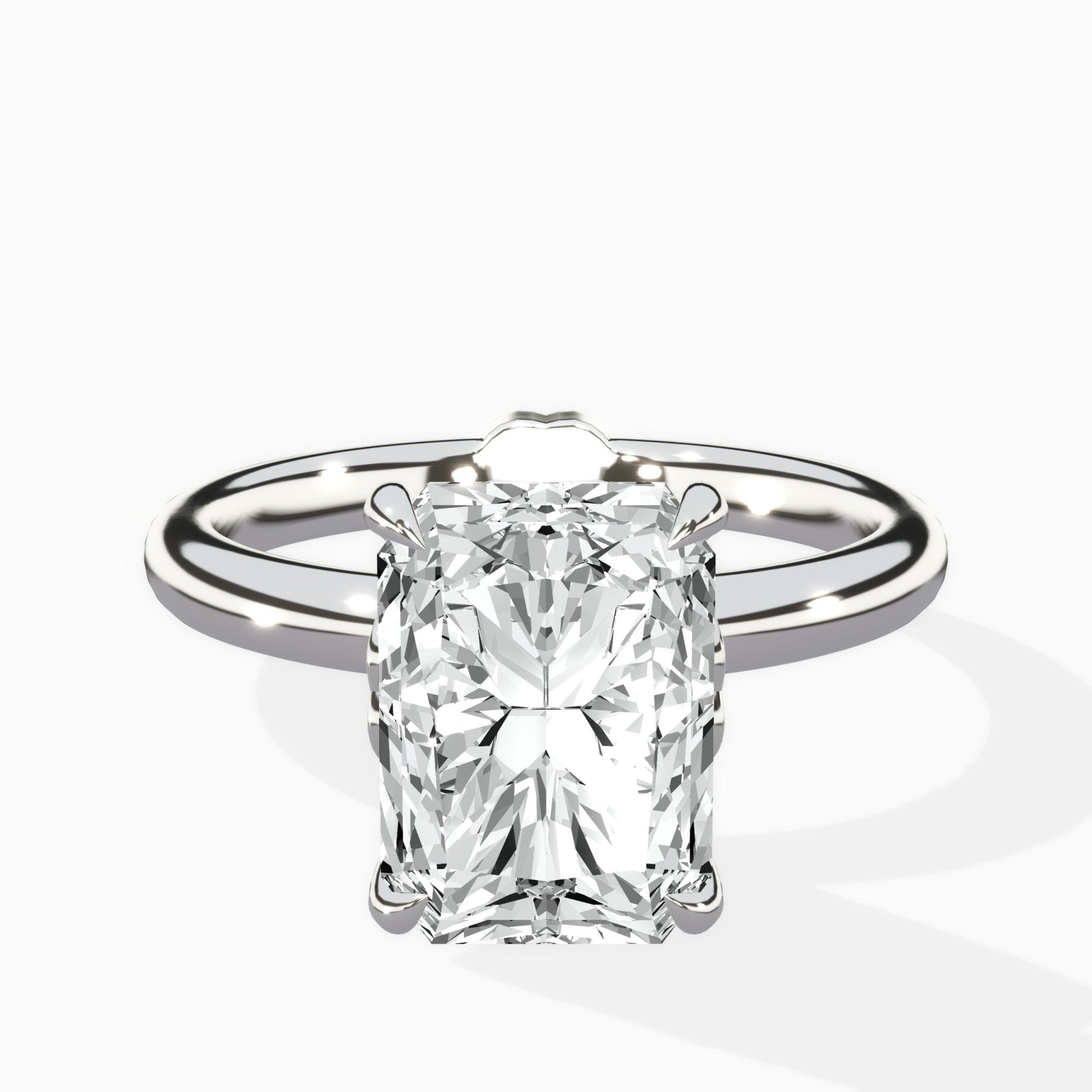 the royal flush Engagement Ring - The Better Diamonds