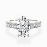 Timeless Hidden Halo Engagement Ring - The Better Diamonds