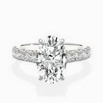 Timeless Hidden Halo Engagement Ring - The Better Diamonds