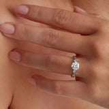 Timeless Solitaire 1.52 ct Round Engagement Ring in White Gold - The Better Diamonds