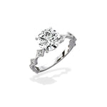 Timeless Solitaire 1.52 ct Round Engagement Ring in White Gold - The Better Diamonds