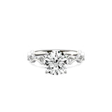 Timeless Solitaire 1.52 ct Round Engagement Ring in White Gold - The Better Diamonds