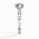 Timeless Solitaire 1.52 ct Round Engagement Ring in White Gold - The Better Diamonds
