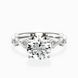 Timeless Solitaire 1.52 ct Round Engagement Ring in White Gold - The Better Diamonds