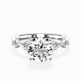 Timeless Solitaire 1.52 ct Round Lab Grown Diamond Engagement Ring in 14K White Gold - The Better Diamonds