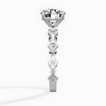Timeless Solitaire 1.52 ct Round Lab Grown Diamond Engagement Ring in 14K White Gold - The Better Diamonds