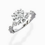 Timeless Solitaire 1.52 ct Round Lab Grown Diamond Engagement Ring in 14K White Gold - The Better Diamonds