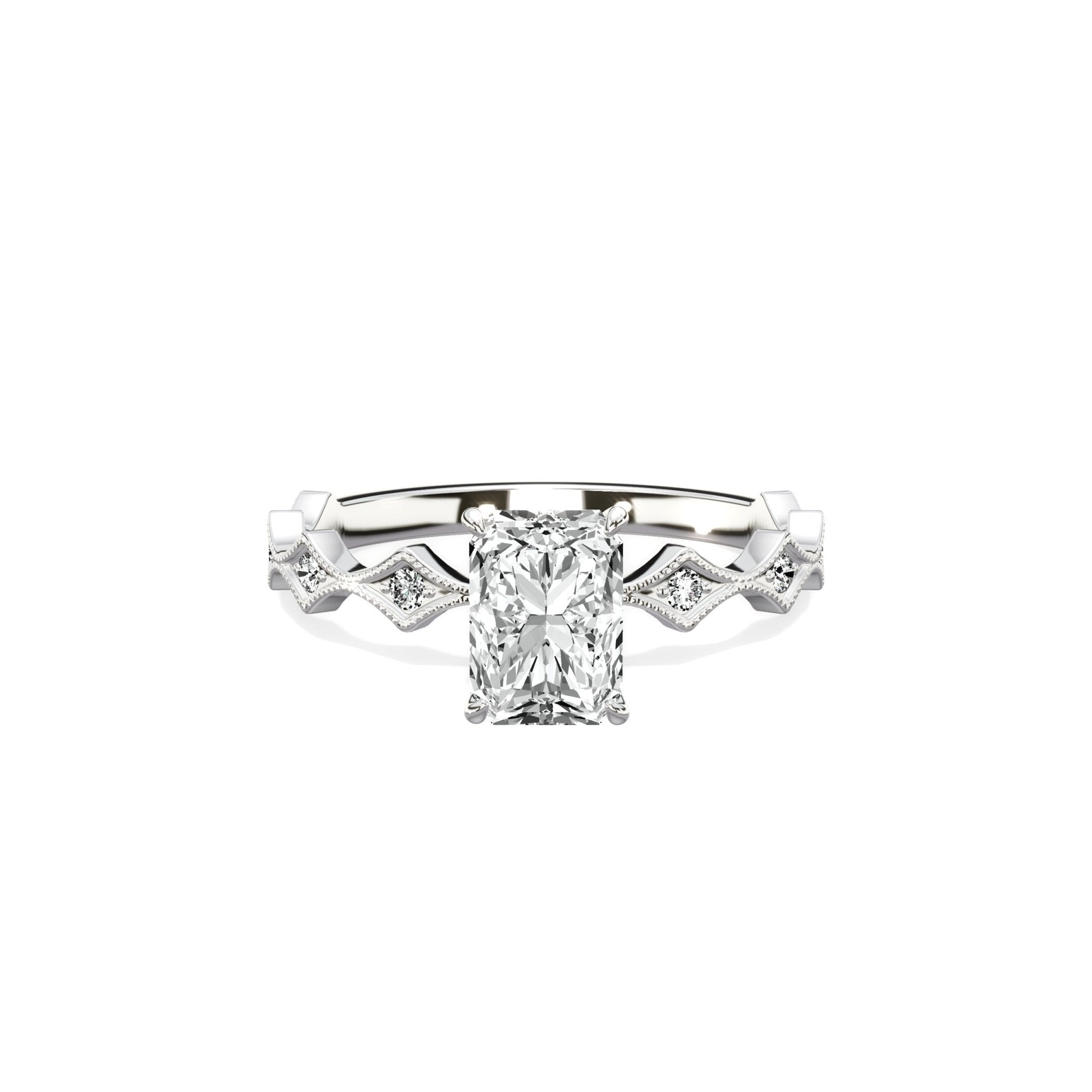 Timeless Solitaire Engagement Ring - The Better Diamonds