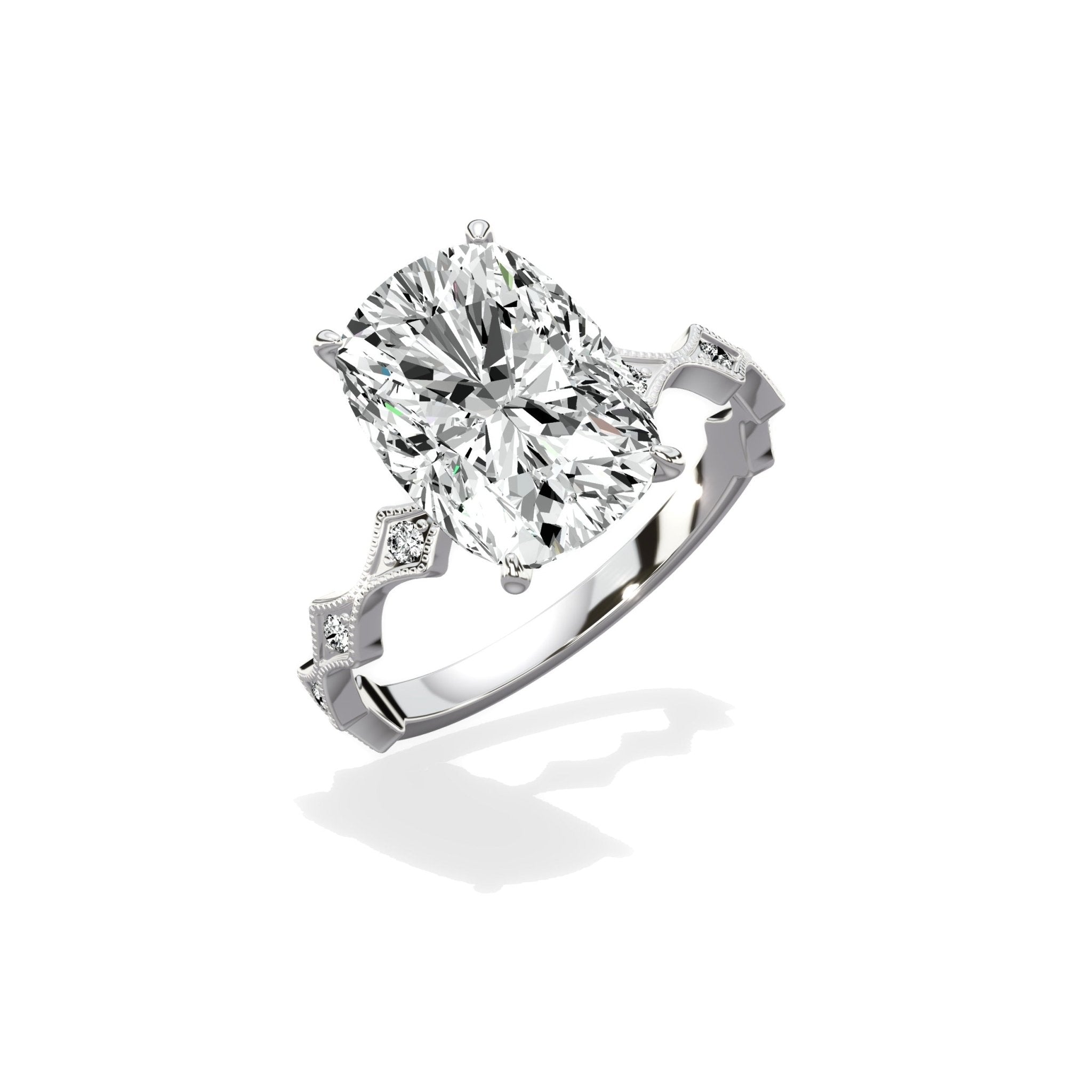 Timeless Solitaire Engagement Ring - The Better Diamonds