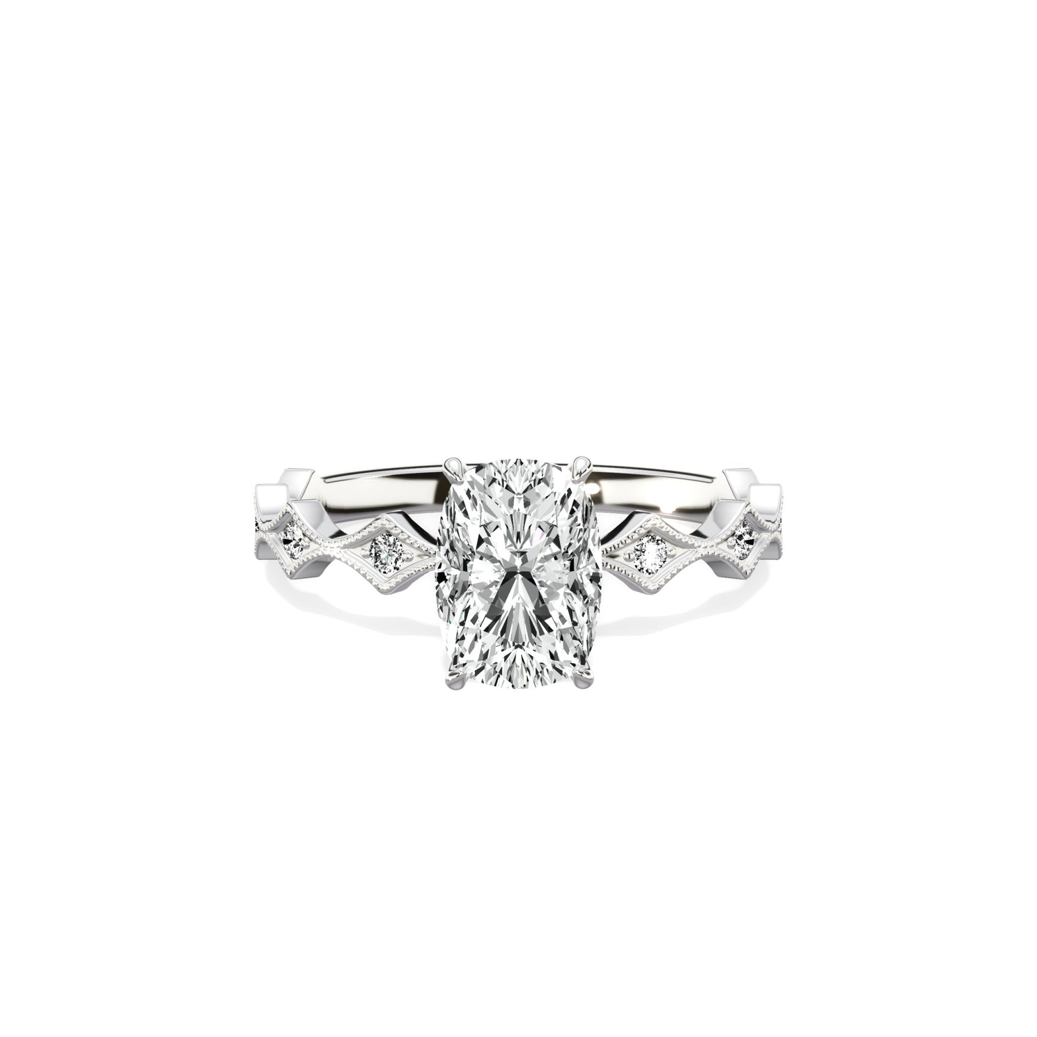 Timeless Solitaire Engagement Ring - The Better Diamonds