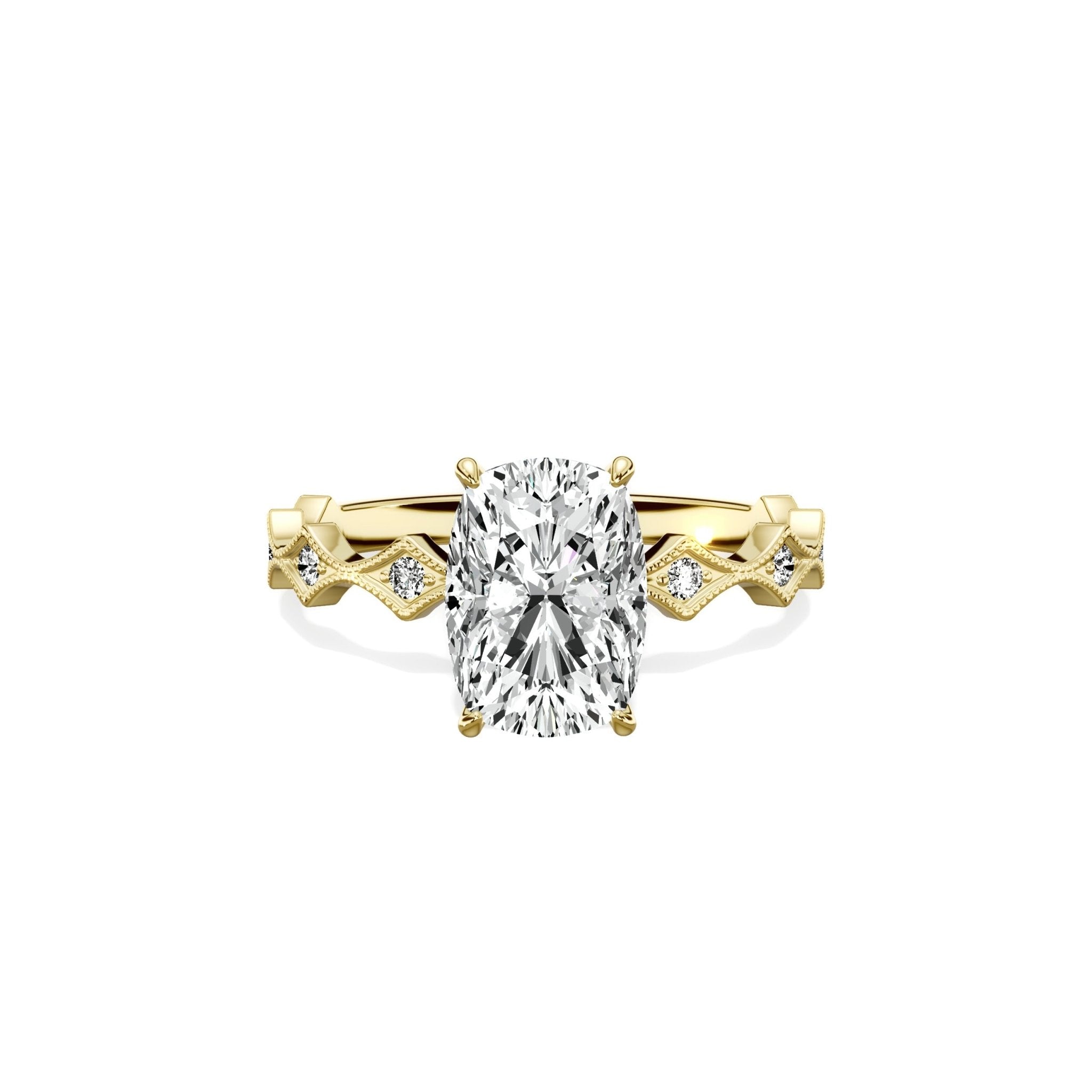 Timeless Solitaire Engagement Ring - The Better Diamonds