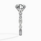 Timeless Vintage Style Engagement Ring - The Better Diamonds