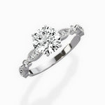 Timeless Vintage Style Engagement Ring - The Better Diamonds