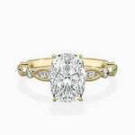 Timeless Vintage Style Engagement Ring - The Better Diamonds