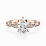 Timeless Vintage Style Engagement Ring - The Better Diamonds