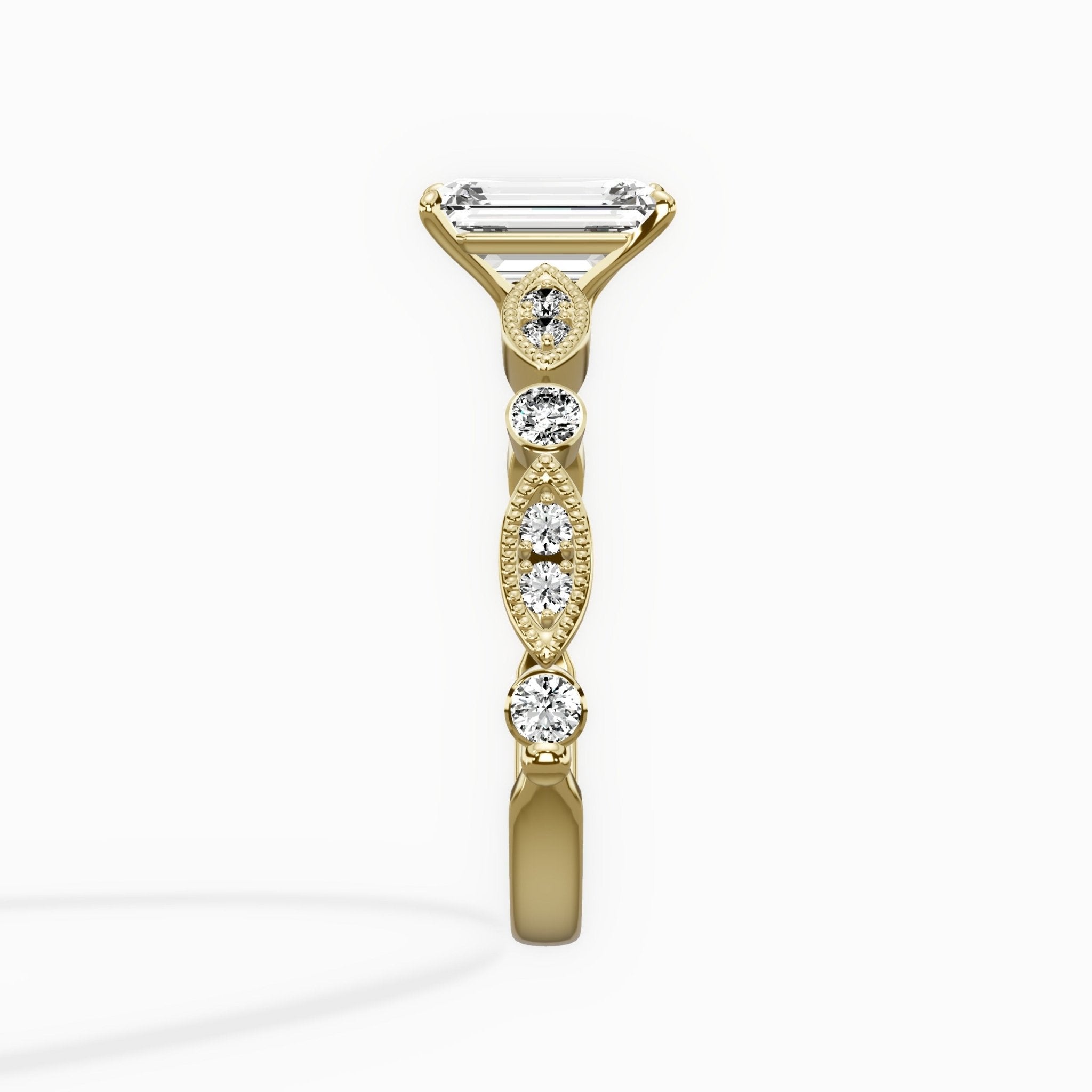 Timeless Vintage Style Engagement Ring - The Better Diamonds