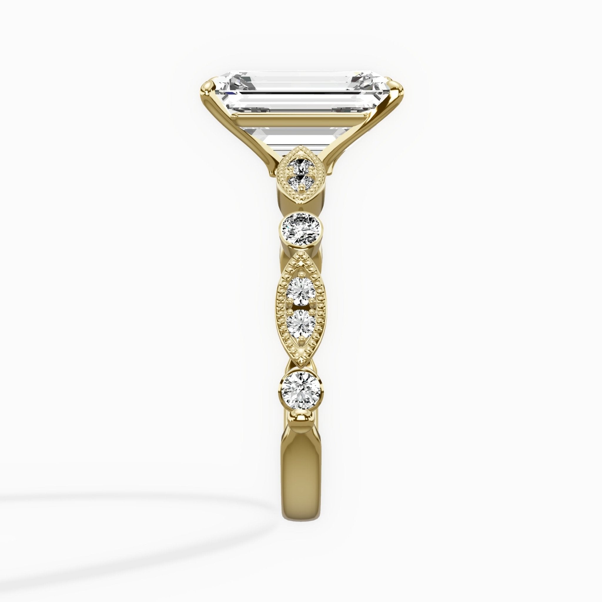 Timeless Vintage Style Engagement Ring - The Better Diamonds