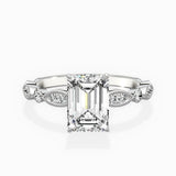 Timeless Vintage Style Engagement Ring - The Better Diamonds
