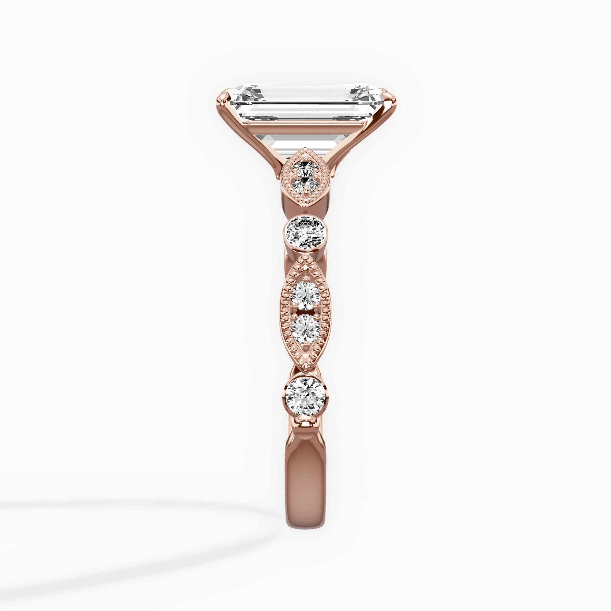 Timeless Vintage Style Engagement Ring - The Better Diamonds