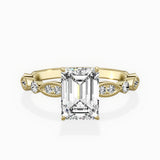 Timeless Vintage Style Engagement Ring - The Better Diamonds
