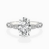 Timeless Vintage Style Engagement Ring - The Better Diamonds
