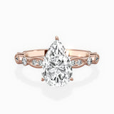 Timeless Vintage Style Engagement Ring - The Better Diamonds