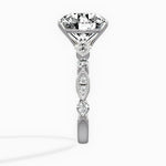 Timeless Vintage Style Engagement Ring - The Better Diamonds