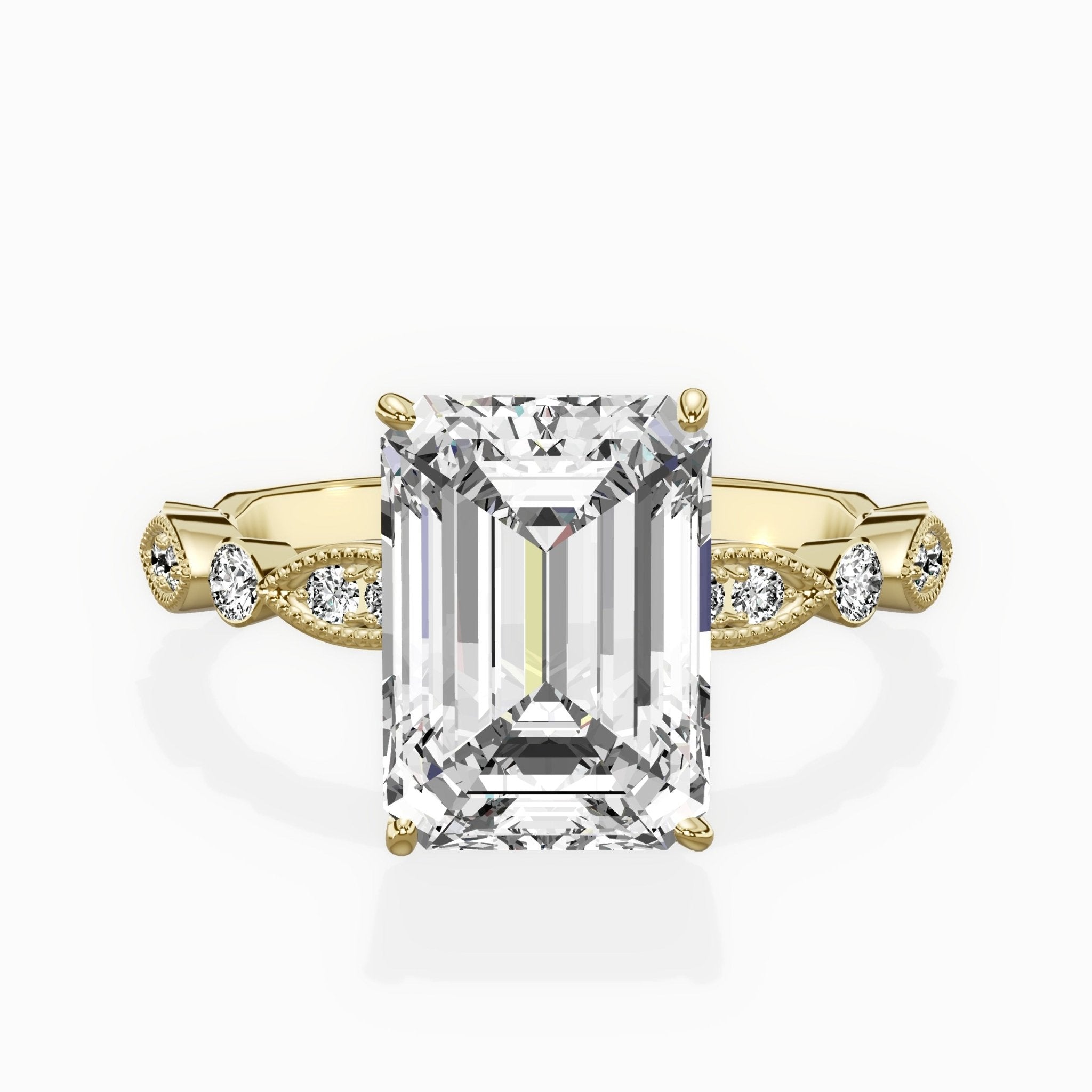 Timeless Vintage Style Engagement Ring - The Better Diamonds