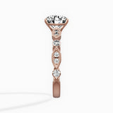 Timeless Vintage Style Engagement Ring - The Better Diamonds