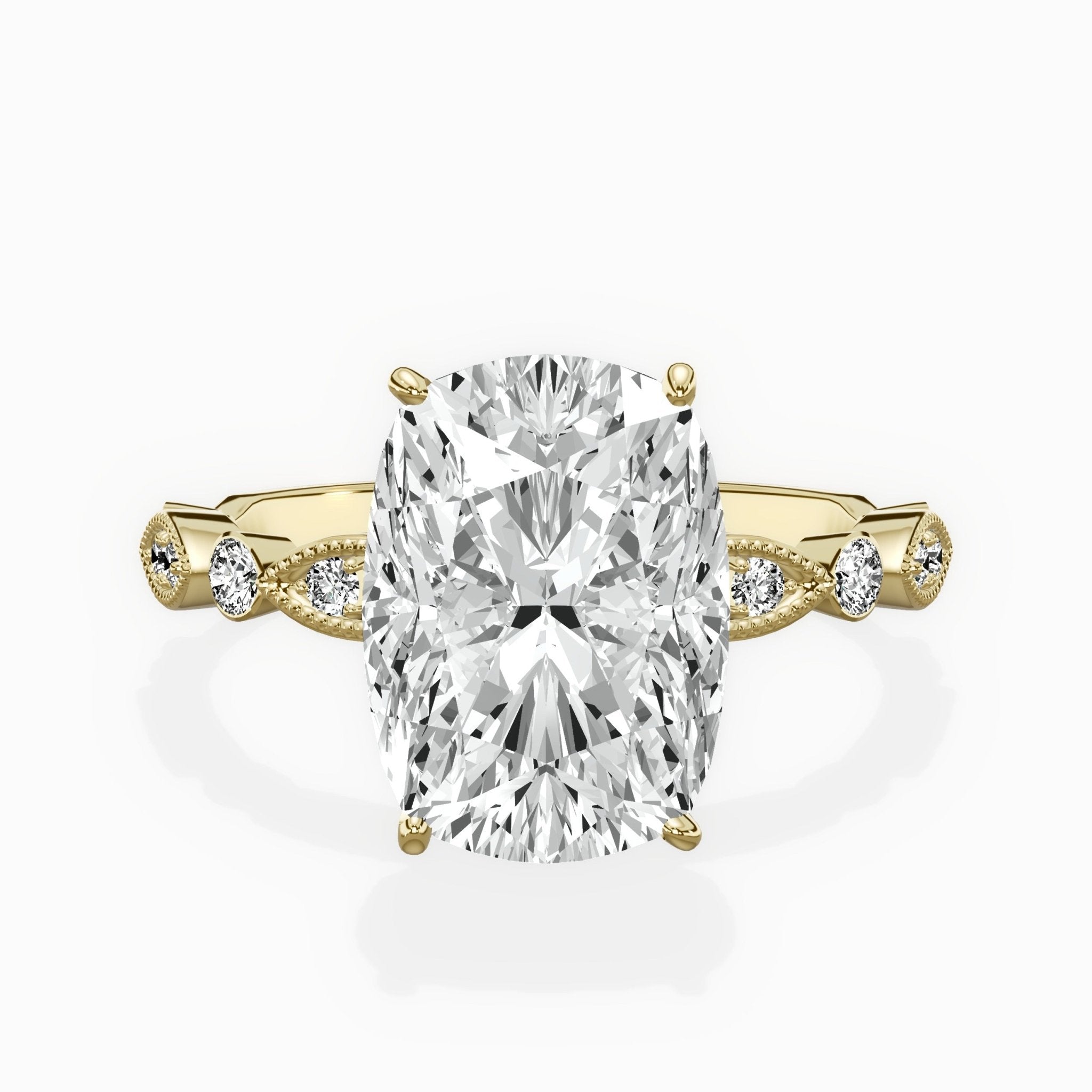 Timeless Vintage Style Engagement Ring - The Better Diamonds