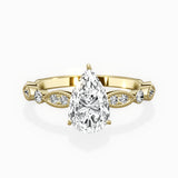 Timeless Vintage Style Engagement Ring - The Better Diamonds