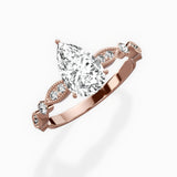 Timeless Vintage Style Engagement Ring - The Better Diamonds