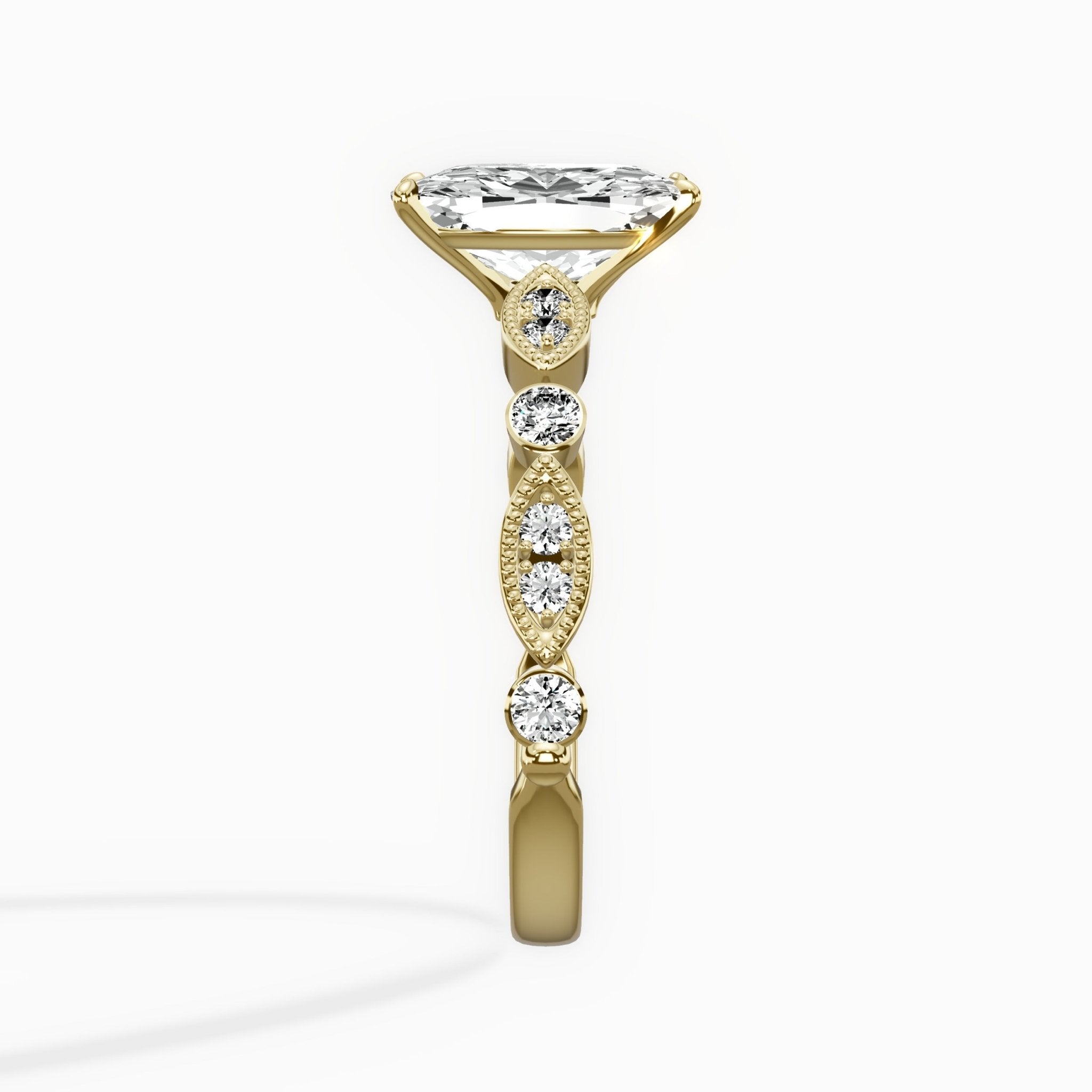 Timeless Vintage Style Engagement Ring - The Better Diamonds